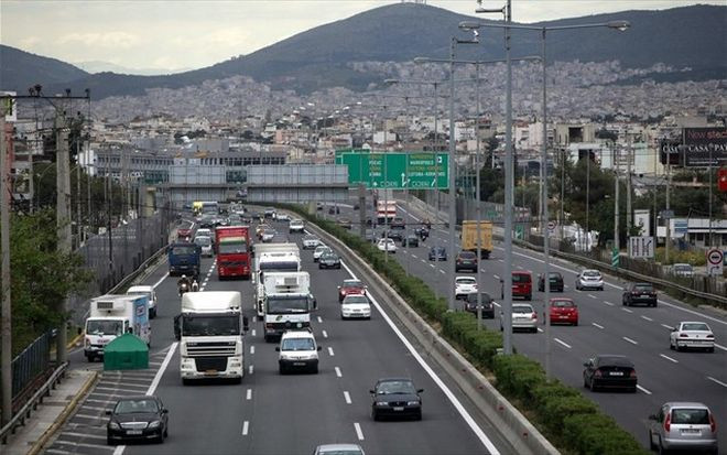 Αυξημένη η κυκλοφορία σε Αθηνών-Κορίνθου και Αθηνών-Λαμίας